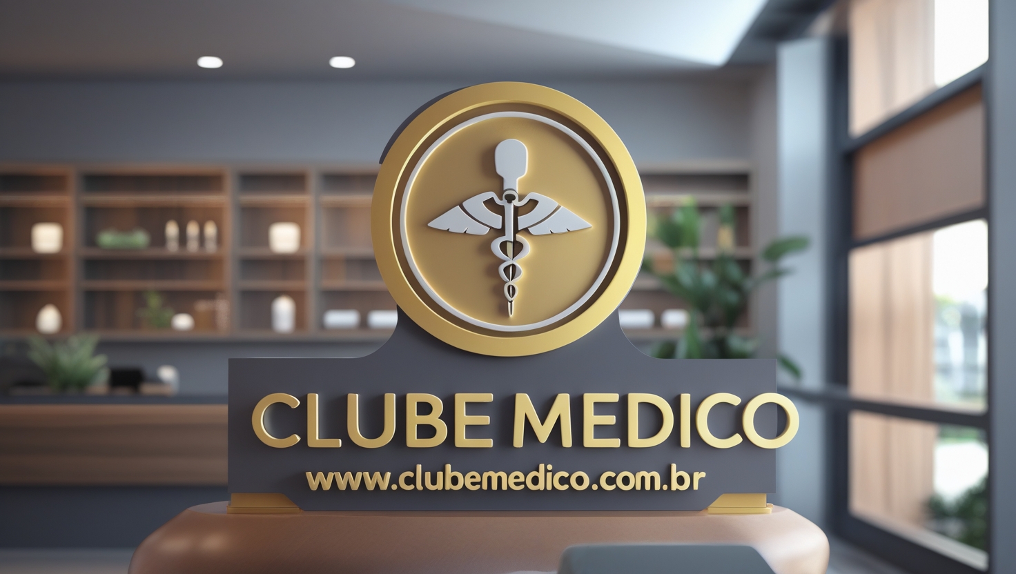 Médico atendendo paciente no Clube Médico